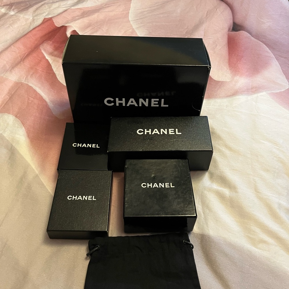 Chanel Black Gift Box Set